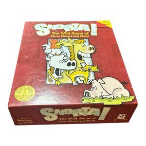 SNORTA! Barnyard Animals Wild Game Out of the Box 100% Complete Party Game 2006